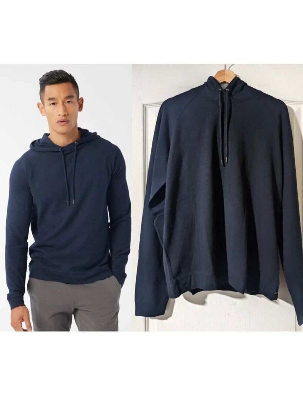 Good Man Brand | Legend Soft Slub Hoodie In Sky Captain Navy (Large)